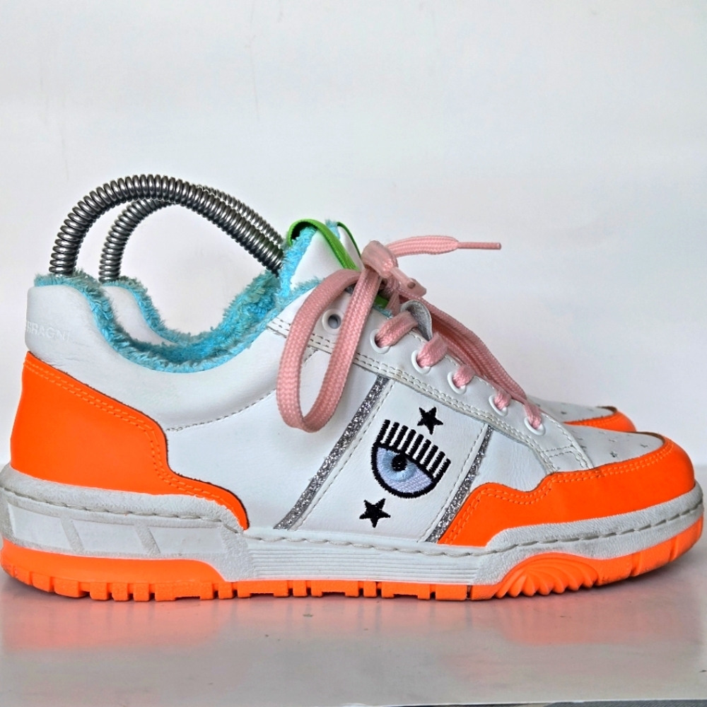 NWT Chiara Ferragni sneakers, never worn size 38, smoke and pet free home